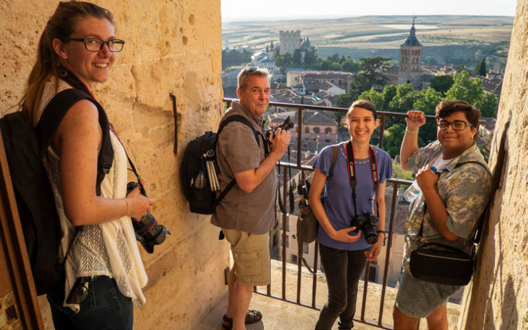 WCC Students during study abroad program